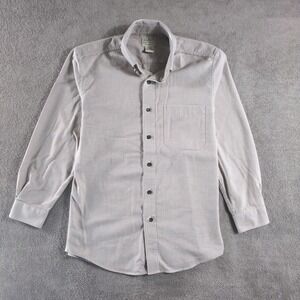 LL Bean Traditional Fit Long Sleeve Button Down‎ Shirt Mens S REG Plaid